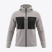 Herren Techface Fleece Hoody Jacke