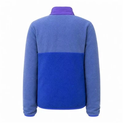 Color‑Block 1/4 Zip Recycled Micro Polar Fleece Pullover suppliers