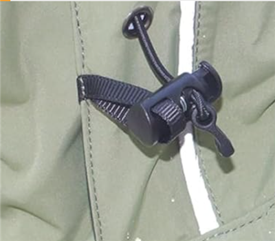 Light reflective windbreaker stopper